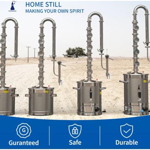 HOOLOO 22L Household Brewing Distiller Stainless Steel Vodka Brewer Distillation Machine Distiller For Moonshine Still