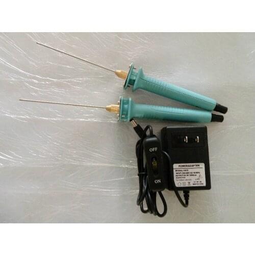 2pcs 15cm Electric Hot Knife Foam Styrofoam Cutter Pen+ 1pc Electronic Voltage Transformer Adaptor (EU plug available)