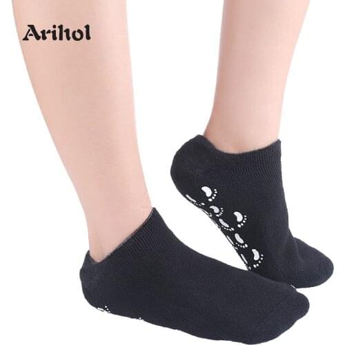 Gel SPA Socks Winter Feet Moisturizing Socks for Men Women Anti Crack Dry Exfoliating Whitening Sock Foot Skin Care Insoles Sock