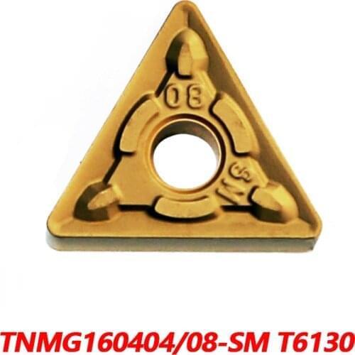 Original TNMG TNMG160404 SM T6130 TNMG160408 CNC lathe Tool Carbide Insert Imported From Japan Efficient and durable Affordable