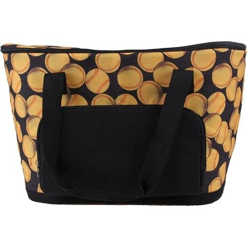 Summer Cooler Bag New Casual Large Capacity Print Insulated Folding Bags Keep Cold Tote For Beach Picnic Camping Travel Sports