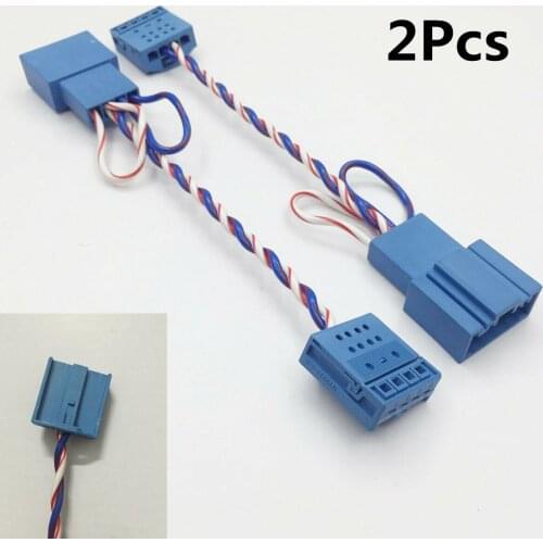Line Pigtail Cable Lossless Replacement Subwoofer 2Pcs Connector Harness