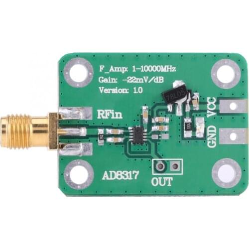 Digital oscilloscope 1M-10000MHz AD8317 Radio Frequency Logarithmic Detector Power Meter digital oscilloscope Kit