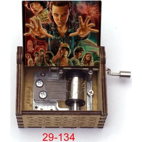 TV Stranger Things Print handed music box Stranger Things never ending story Fans TV fans students friends Birthday Gift