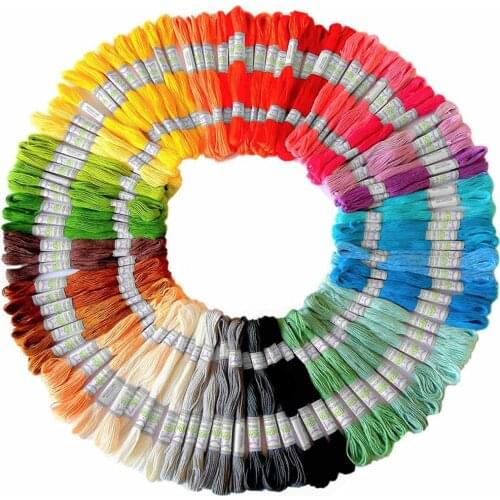 Skeins Embroidery Floss,Premium Multi-Color Embroidery Cross Stitch Threads kit,Handmade Craft&Friendship Bracelet String