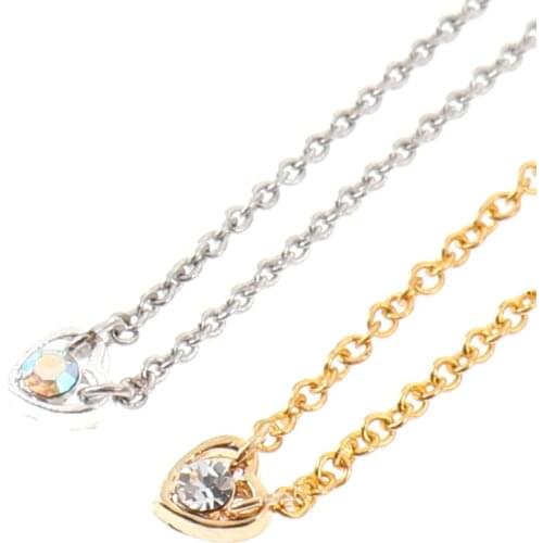 Dollhouse Mini Necklace Diamond Gem Jewelry for 1/6 Military Figure Doll Decoration