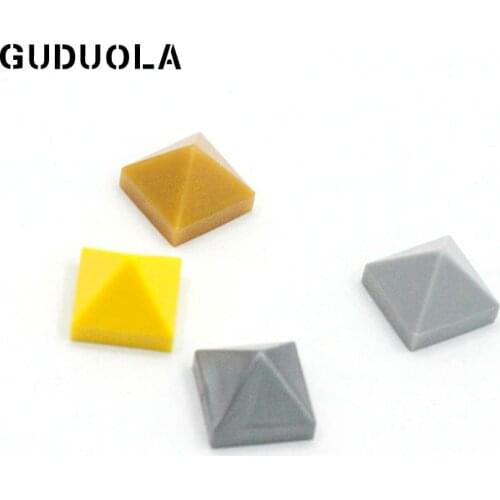 Guduola Slope Pyramid 1x1x0.6 （22388/35344) MOC Building Block Educational Parts 100pcs/LOT