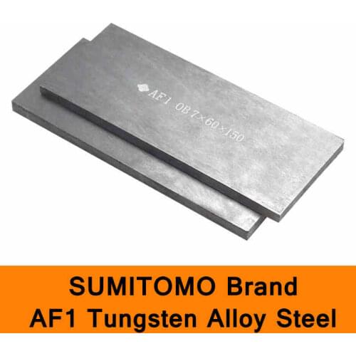 AF1 Tungsten Steel Plate Ultrafine Tungsten Alloy Steel Sheet King of Alloy HRA91 to HRA93 High Hardness Mold Mould Steel