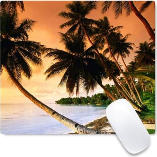 Beach Office Mice Gamer Soft Mouse Pad Non slip Cushion Square Thickness 2mm