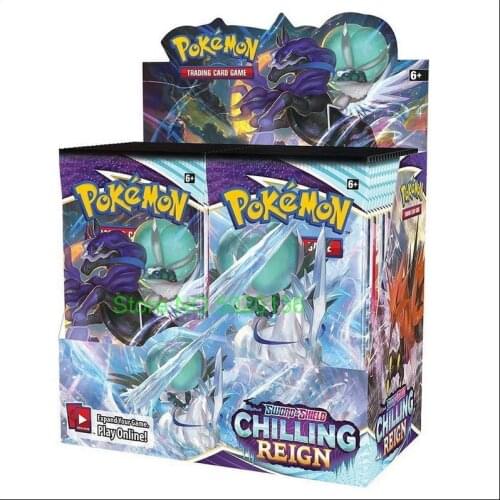 Pokémon TCG: Sword & Shield Chilling Reign Booster Display Box