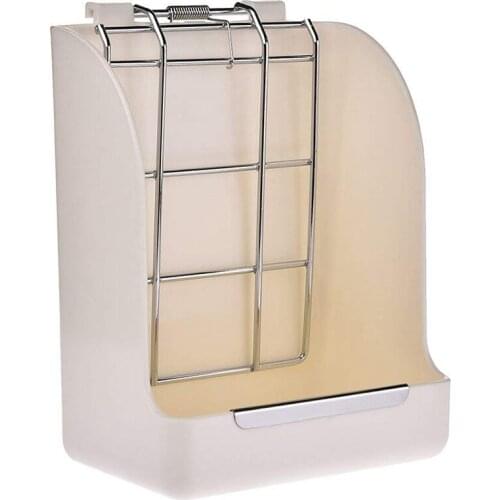 Rabbit Grass Frame Hay Feeder Manger Rack For Rabbit Guinea Pig Chinchilla Fixed Flip-Up Holder Grass Basket Small Pet CNIM Hot