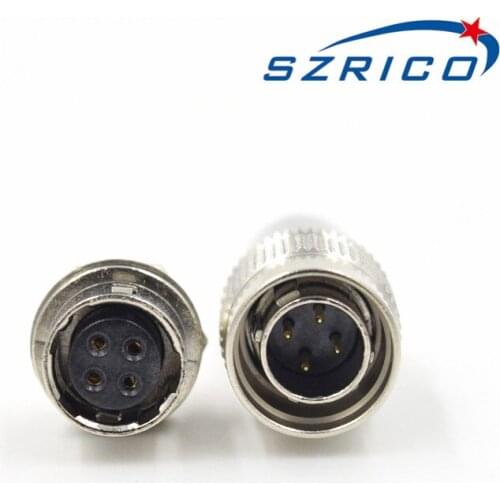 Szrico 06 series M8 plug and scket 4 6 7 pin connector