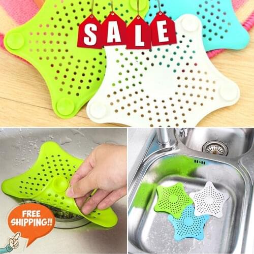 Bath Sink Strainer Drain Hair Catcher Stopper Plug Sink Strainer Filter Shower Sink Strainer Plug Bathroom Kitchen Accessories