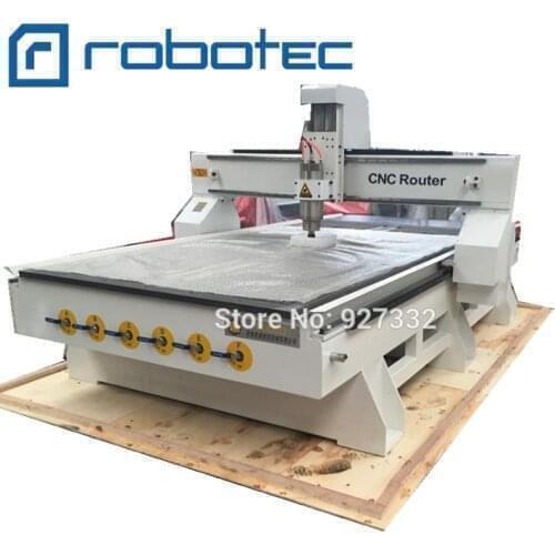 Big cnc router machine Robotec sculpture long table wood carving cnc router 1325 for wood/pvc/stone