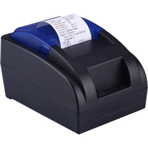 58mm Thermal Printer Restaurant Mobile Phone Portable POS Receipt Business Payment Office USB Bluetooth Thermal Printer