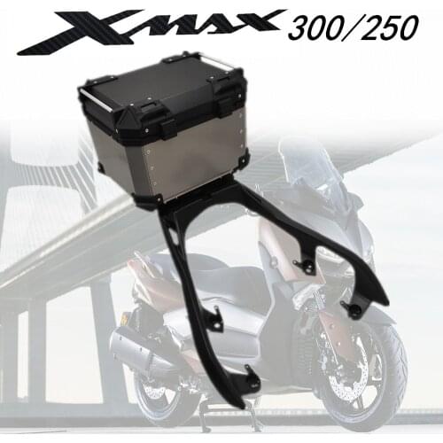 High Quality Aluminum Alloy Waterproof For xmax300-250 Xmax300 Xmax250 Motorcycle Trunk Storage Top Tail Box Rear Luggage Case