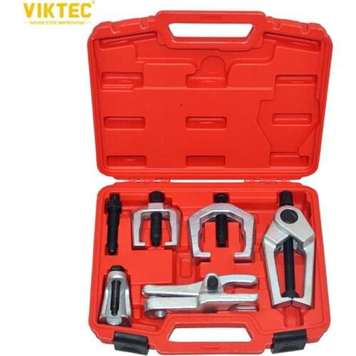 Viktec Universal Hub Puller Pulley Tool Wheel Bearing Hub Removal Tool 5pc Front End Service Set
