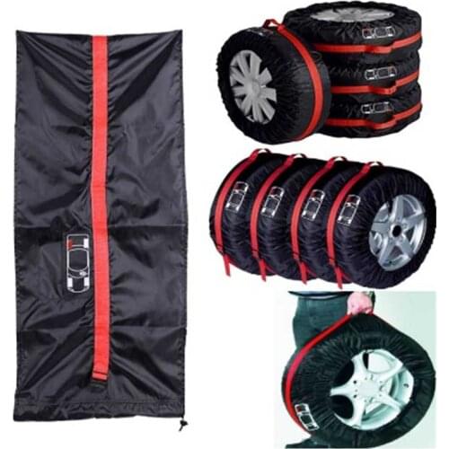1pcs Car Tire Protection Cover Spare Tire Cover Snow Tire Dust Cover Universal Tire Storage Bag