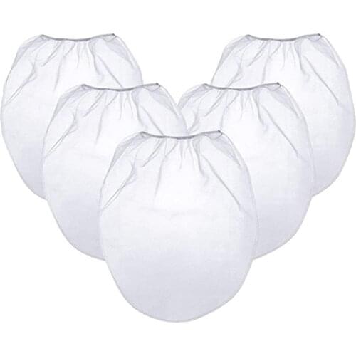 GTBL 20 Pack Strainer Bag, 5 Gallon Paint Strainer with Elastic Top Opening White Fine Mesh Filters Bag for Paint Gardening