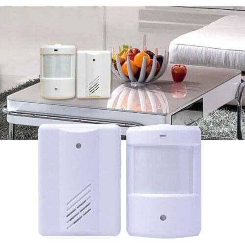 Wireless Infrared Sensor Motion Detector Shop Entry Door Bell Welcome Chime