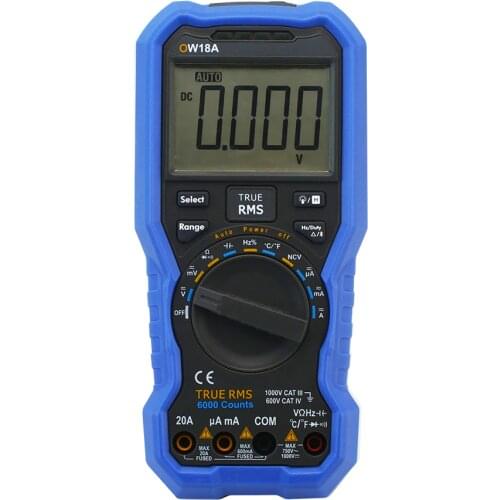 Fast arrival OWON OW18A 3 5/6 Digits Handheld Digital Smart Multimeter OW18B with Bluetooth Multimeter