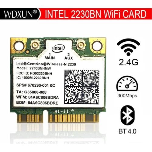 Intel2230 Centrino wireless-N2230 Wlan + Bluetooth 4.0 mini pci-E Combo Karte WIFI CARD