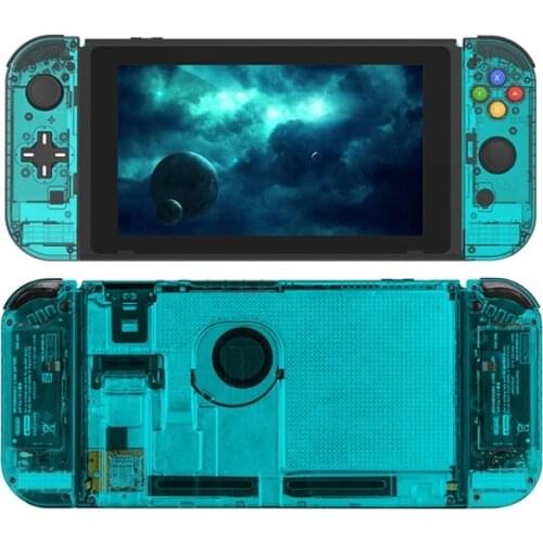 DIY Joycon Shell Case With Back Protector Case For Switch Console LR Controller Case Repair Parts