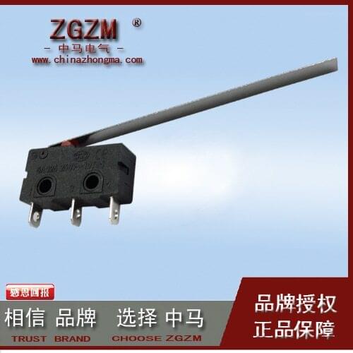 HWEXPRESS 50PCS Switch ZW12-D Copper Point 5A 53MM Stainless Steel Piece 3 Directly Foot