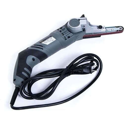 Mini Belt Machine Sand Molding Family Small Sandpaper Machine Polisher Belt Machine 220V Polishing Rust Removal Polishing Toos