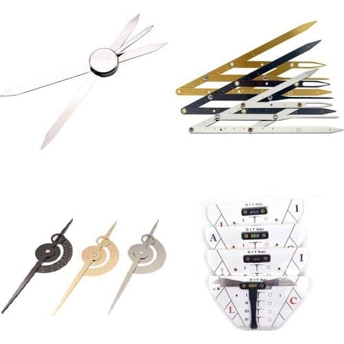 Microblading Tattoo Eyebrow Ruler Professional Stainless Steel Stencil Measurement Ruler Positioning Measuring Tool PMU Supplies