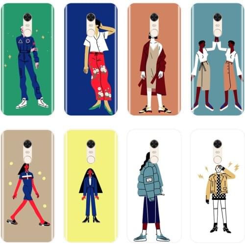 Fashion Phone Cases For Xiaomi Redmi S2 6A 5 Plus 4A Silicone Soft Back Cover For Pocophone F1 Xiaomi Note 6 Pro 5A Prime 5 4 4X