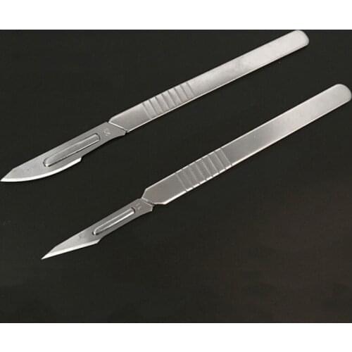 NO10/11/12/15/20/21/22/23/24 Stainless steel Scalpel blade +2pcs handle for cutting electronics repair tools PCB Circuit Board