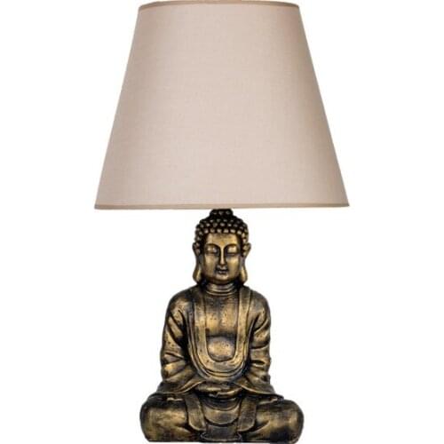 New Modern Design Buddha Lampshade Gold Beige Lampshade