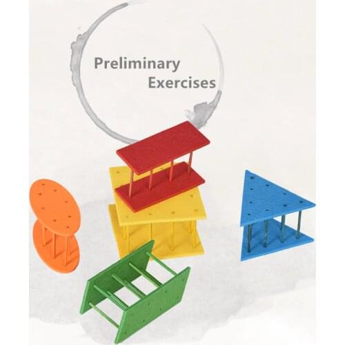 Montessori Materials for Preliminary Exercises Hand-Eye Coordination Training Tools Preschool Early Educational Toys