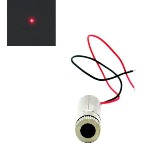 INDUSTRIAL 650nm 200mW 12x45mm DOT 5V Focusable Red Laser Diode Module w/Driver