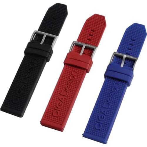 Youpin CIGA Design Watch Strap Silicone Material Bracelet Accessories for CIGA Automatic Hollowing Mechanical Watch Z MY Series