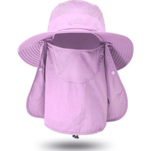 Fisherman hat male sun hat summer outdoor quick-drying sunscreen hat fishing breathable sun hat female face cap