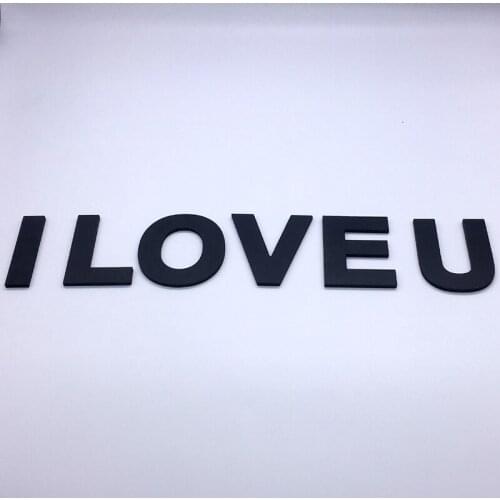 Creative DIY Black English Capital Spot Wall Sticker Technology Home Wall Decoration Bedroom Living Room Accessories