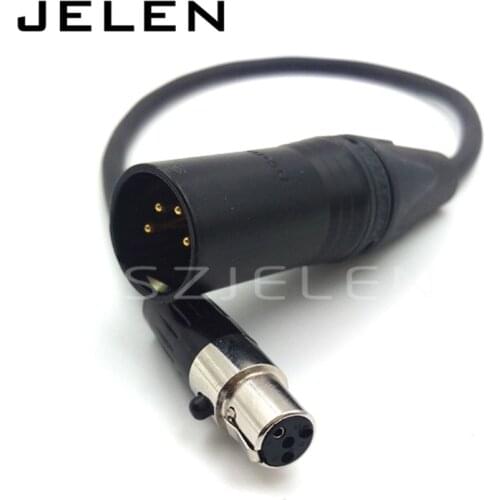 TVLogic Power Cable for 4pin Mini XLR to XLR 4pin plug 50CM