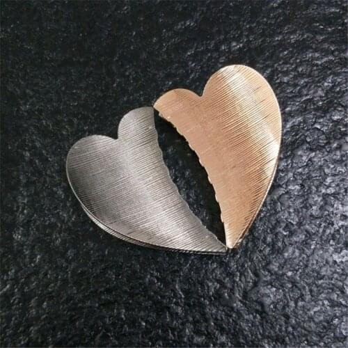 Unique Design Metal Heart Shape Hair Claws Girls Women Hair Jewelry Charm Geometric Big Crab Clip Wedding Hair Accessories