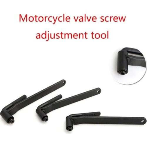 8mm 9mm 10mm Universal Motorcycle Engine Valve Adjustment Tool Square Hexagon Socket T Spanner Valve Screw Wrench