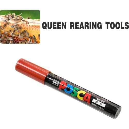Queen Bee Marker Pen Bees Markers Rearing Marking Identification Goods Tools For Beekeeper Supplies
