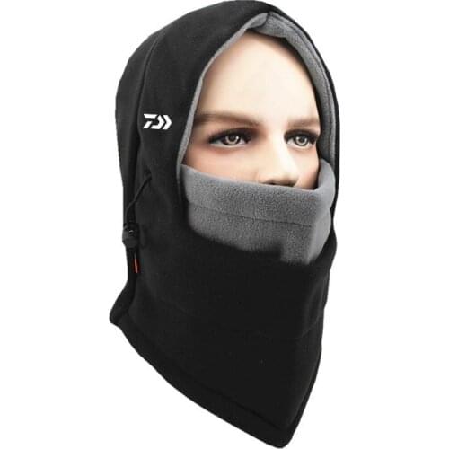 Outdoor Fishing Mask Scarf Neck Full Face Sunscreen Fabric Breathable Windproof Mesh Comfortable Riding Warm Mask Hat