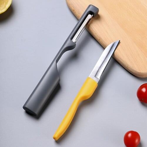 Stainless Steel Peeler Set Multi-Purpose Outdoor Vegetable Fruit Knife Tools Potato Peeler Kitchen Cutter Gadgets Accessories