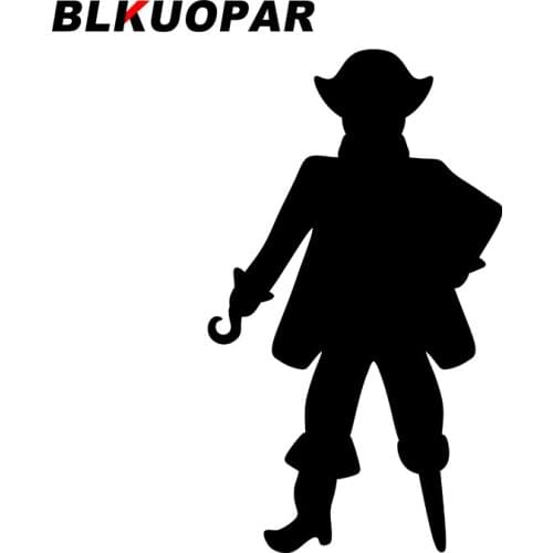 BLKUOPAR for Pirate Silhouette Decals Vinyl Material Car Stickers Luggage Decor Waterproof Skateboard Motorcycle DIY Goods