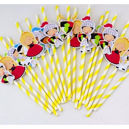 Night theme Party Supplies knight Boxes Cups Centerpiece Favor Bags Straws Party Supplies Favor Bags Hanging Decorations