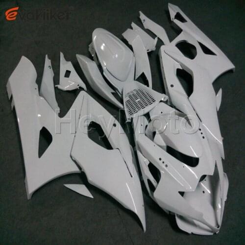 ABS Plastic fairing for GSX R1000 2005 2006 K5 white GSXR1000 05 06 motorcycle bodywork kit Injection mold