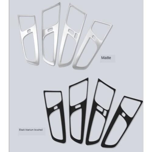 Fit for Volvo 18-20 XC60 inner door bowl decorative frame for new XC60 modified inner door wrist handle protection patch