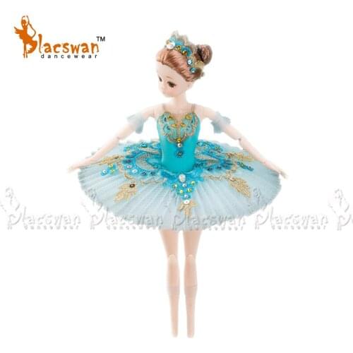 Princess Florine Ballerina Doll Girls Birthday Present for Kids the Blue Bird Professional Tutu Doll Ballet Dancer Souvenir AC20