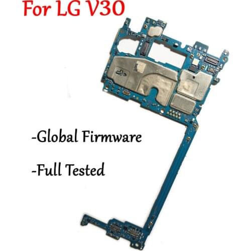 Tested V30 Electronic Panel Full Work Original Unlock Motherboard For LG V30 H930DS V300 LS998 US998 VS996 H931 H932 H930